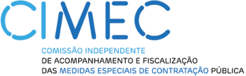 Para mais informações contactar a “Comissão Independente para o acompanhamento e fiscalização das Medidas Especiais de Contratação Pública”.